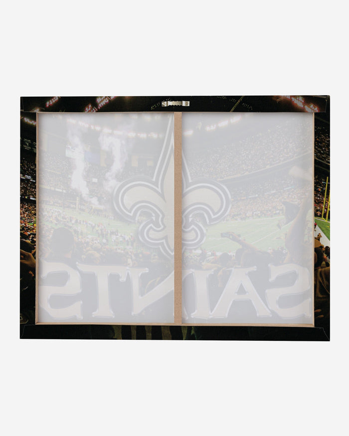 New Orleans Saints Canvas Wall Sign FOCO - FOCO.com