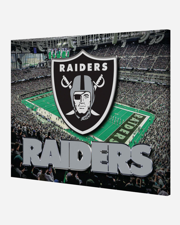 Las Vegas Raiders Canvas Wall Sign FOCO - FOCO.com