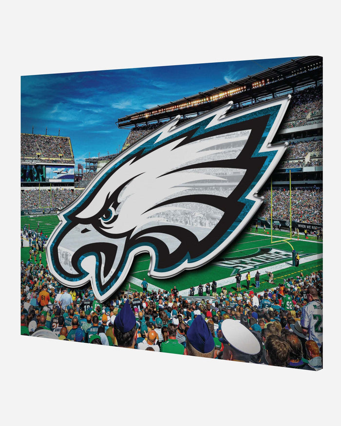 Philadelphia Eagles Canvas Wall Sign FOCO - FOCO.com