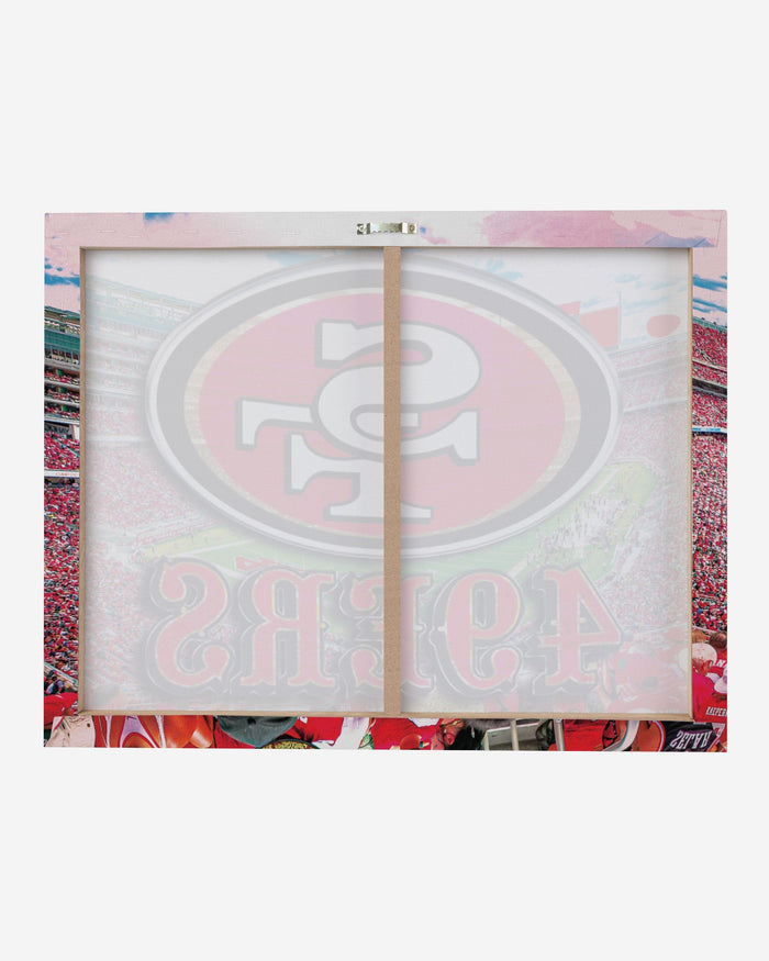 San Francisco 49Ers Canvas Wall Sign FOCO - FOCO.com