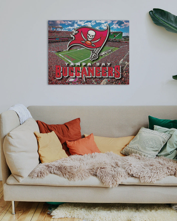 Tampa Bay Buccaneers Canvas Wall Sign FOCO - FOCO.com