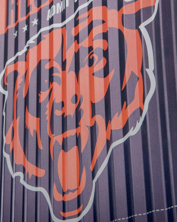 Chicago Bears Corrugated Metal Wall Sign FOCO - FOCO.com