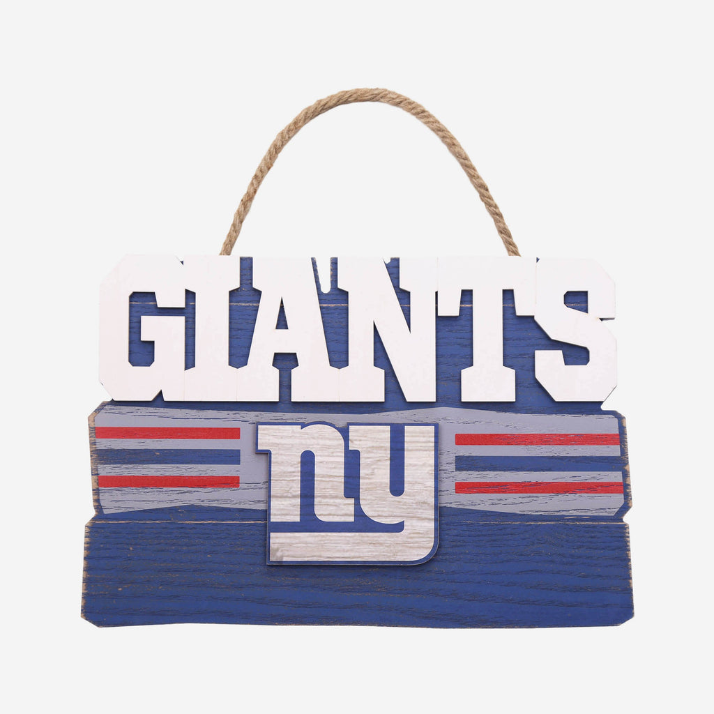 New York Giants Wooden Die Cut Sign FOCO - FOCO.com