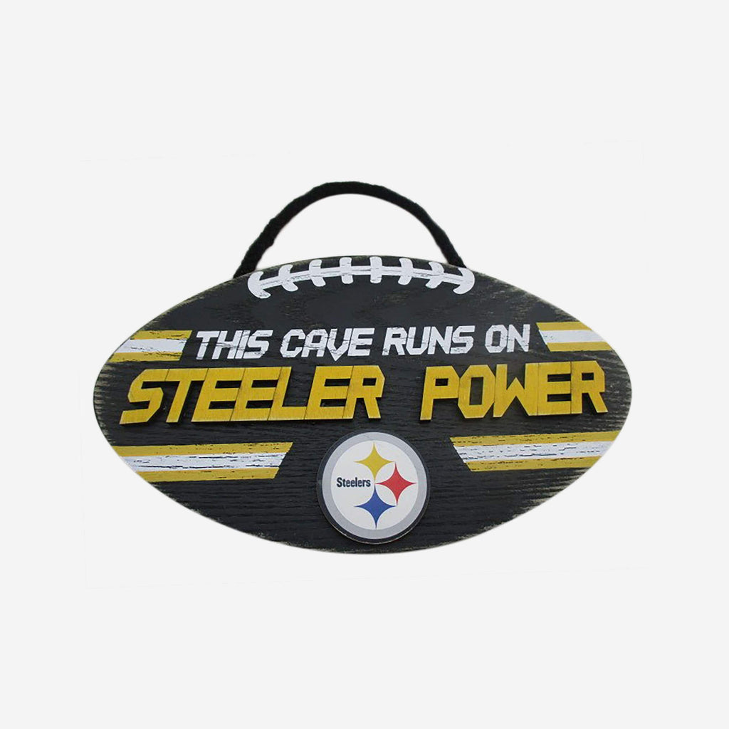 Pittsburgh Steelers Football Sign FOCO - FOCO.com