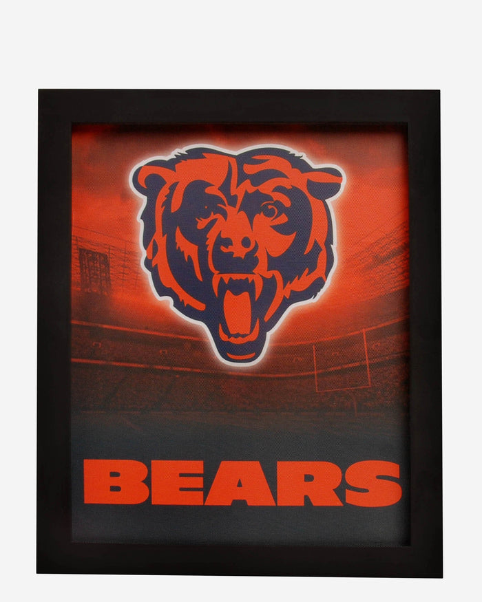 Chicago Bears Glow Wall Sign FOCO - FOCO.com