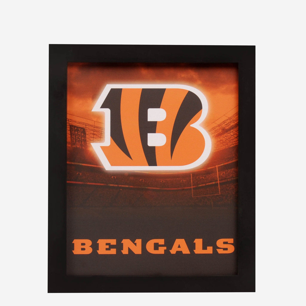 Cincinnati Bengals Glow Wall Sign FOCO - FOCO.com