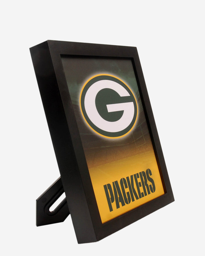 Green Bay Packers Glow Wall Sign FOCO - FOCO.com