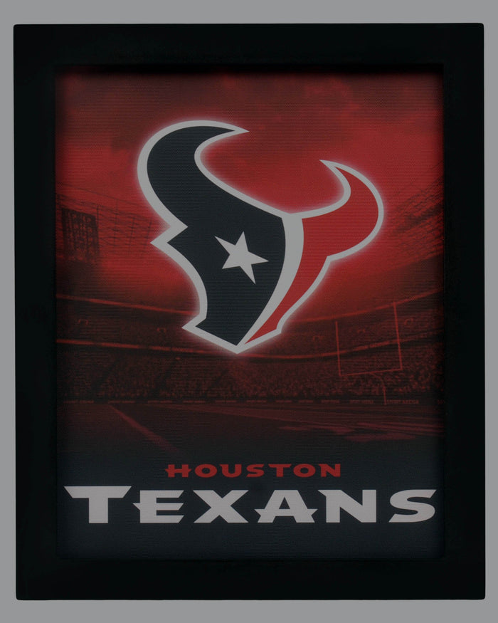 Houston Texans Glow Wall Sign FOCO - FOCO.com