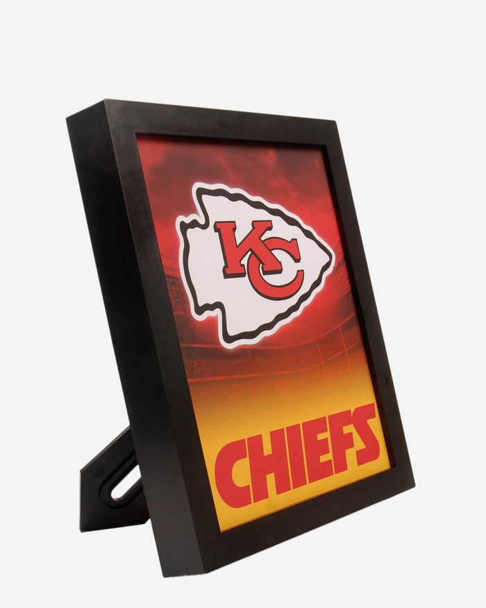 Kansas City Chiefs Glow Wall Sign FOCO - FOCO.com