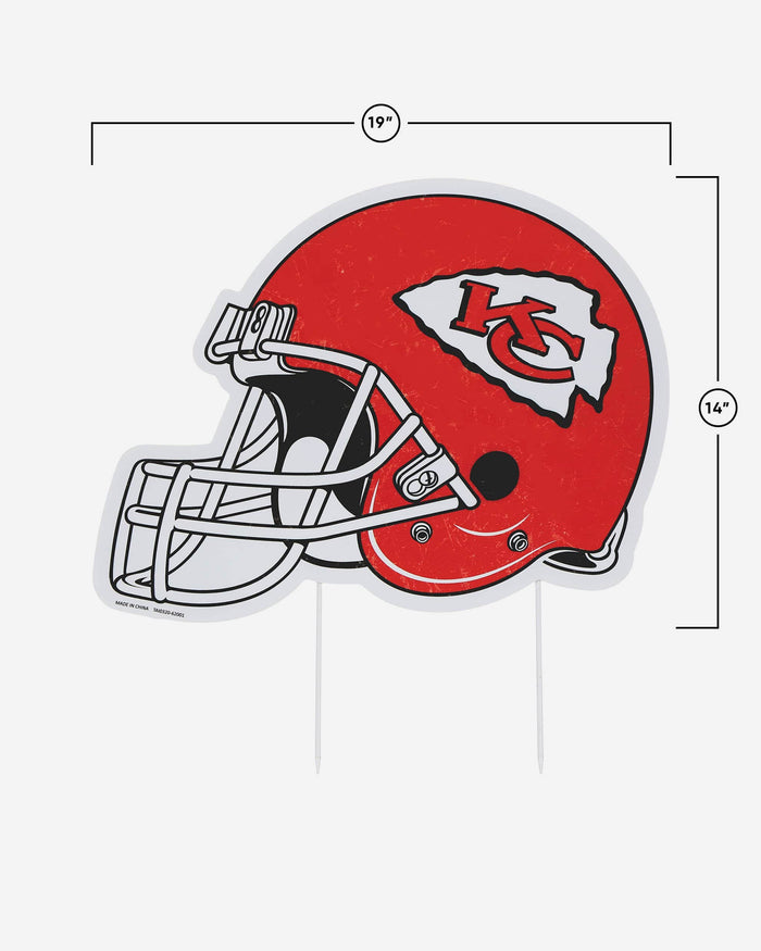 Kansas City Chiefs Home Field Stake Helmet Sign FOCO - FOCO.com