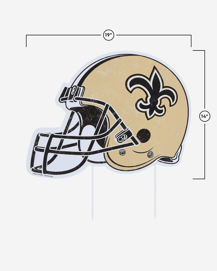 New Orleans Saints Home Field Stake Helmet Sign FOCO - FOCO.com