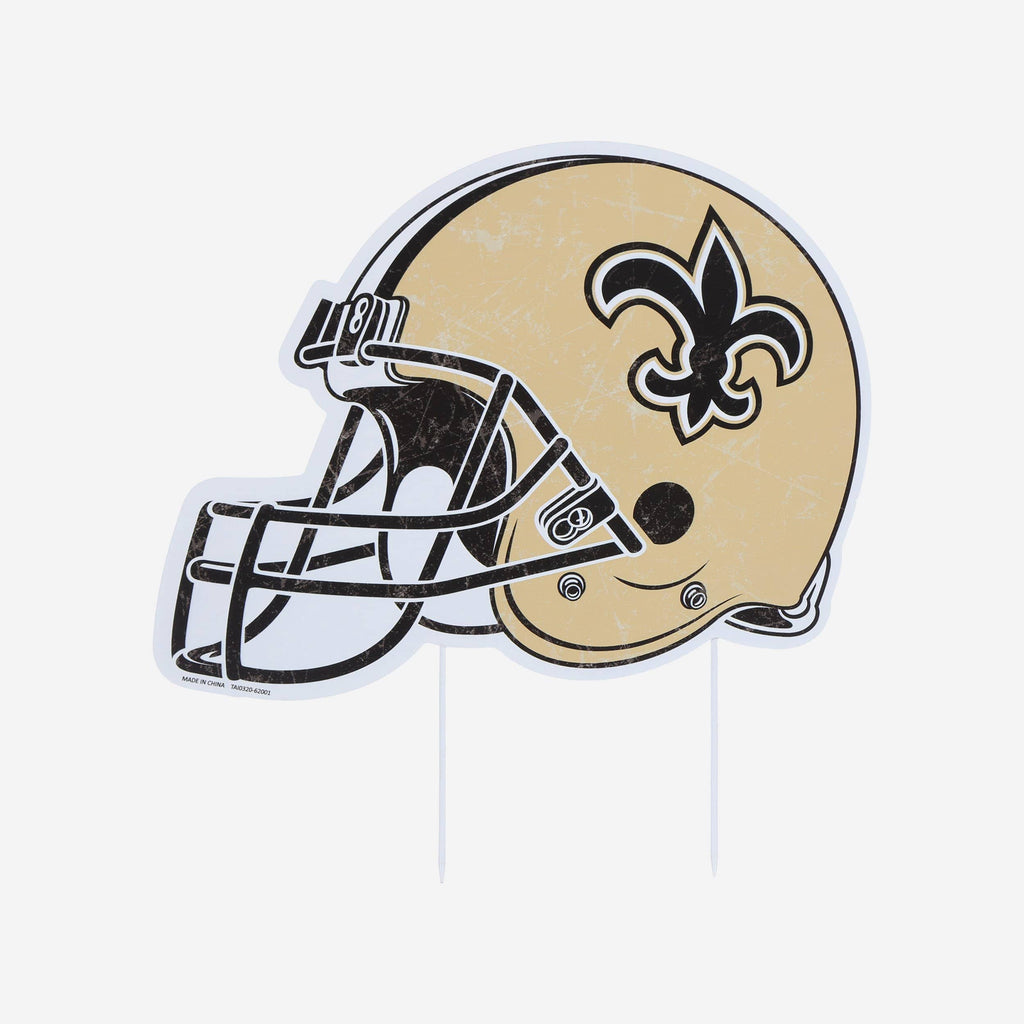 New Orleans Saints Home Field Stake Helmet Sign FOCO - FOCO.com