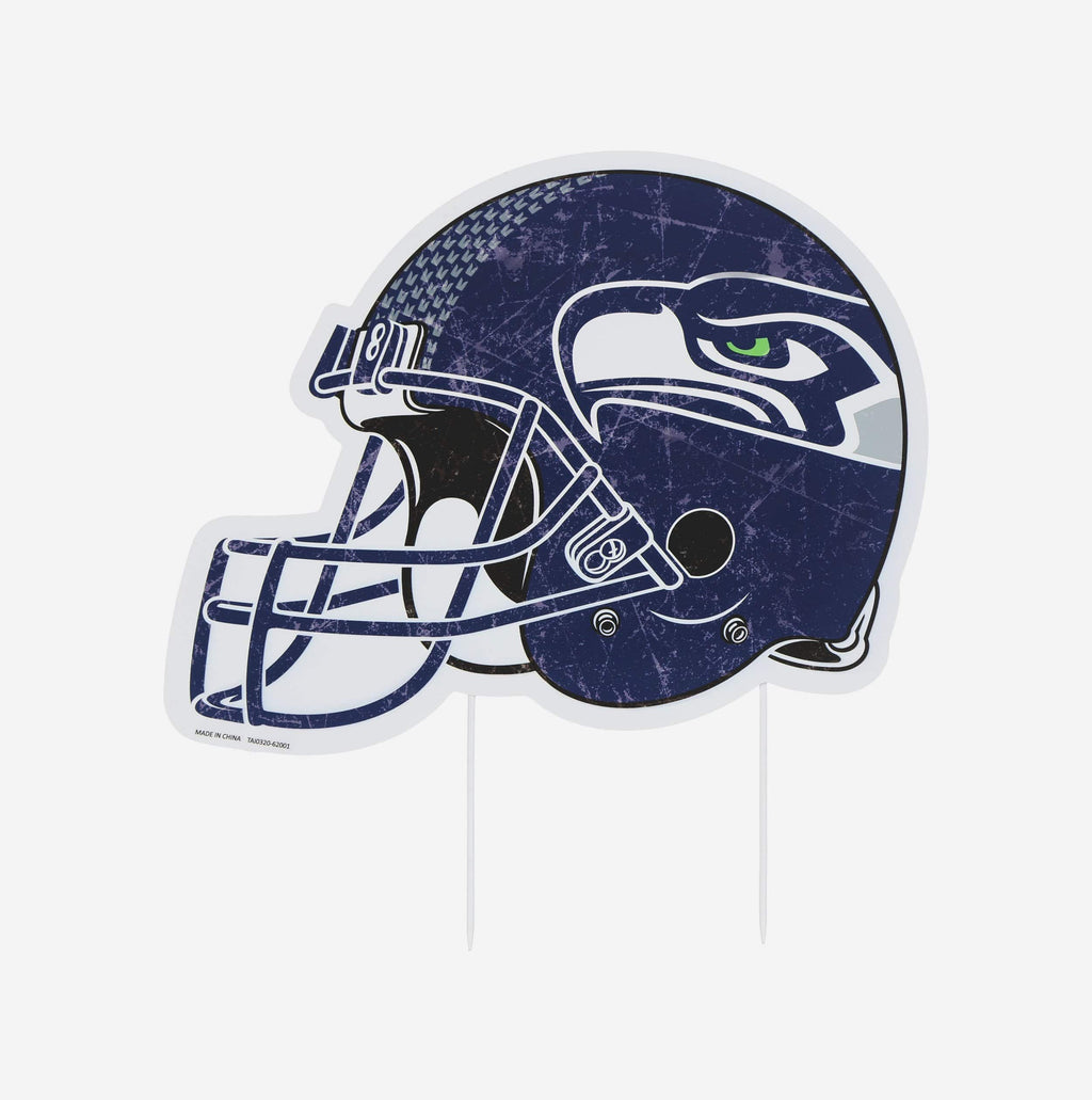 Seattle Seahawks Home Field Stake Helmet Sign FOCO - FOCO.com