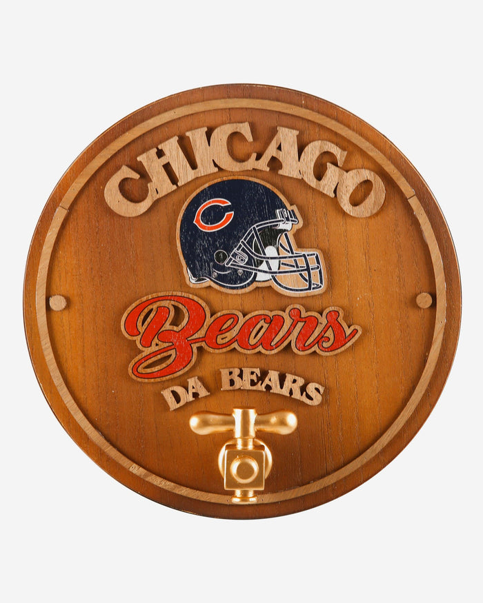 Chicago Bears Keg Tap Sign FOCO - FOCO.com