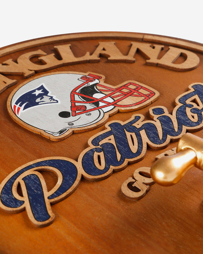 New England Patriots Keg Tap Sign FOCO - FOCO.com