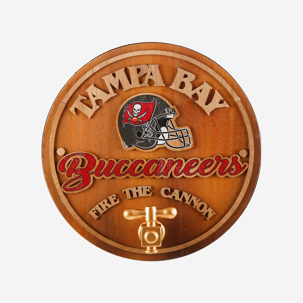 Tampa Bay Buccaneers Keg Tap Sign FOCO - FOCO.com