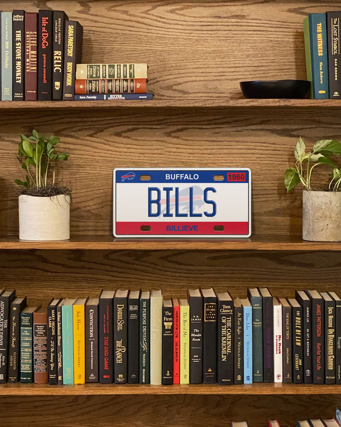 Buffalo Bills License Plate Wall Sign FOCO - FOCO.com