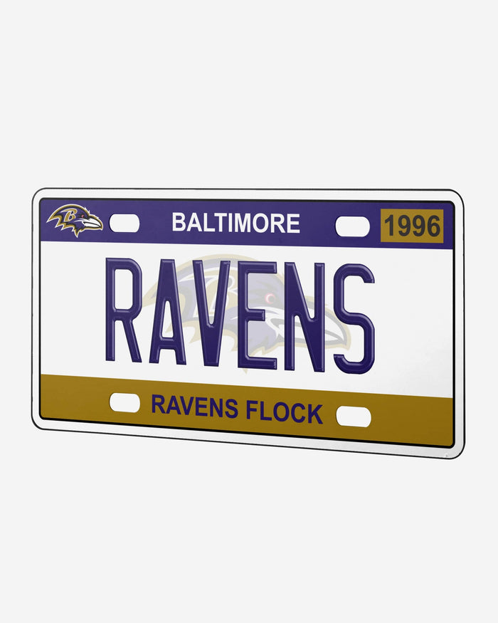 Baltimore Ravens License Plate Wall Sign FOCO - FOCO.com