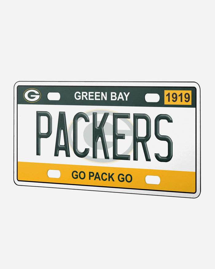 Green Bay Packers License Plate Wall Sign FOCO - FOCO.com