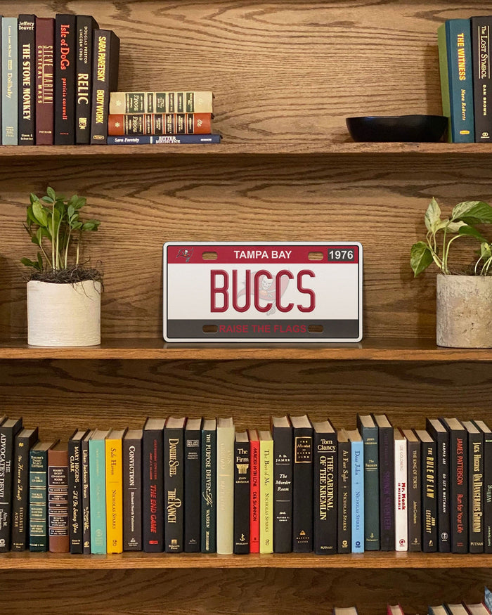 Tampa Bay Buccaneers License Plate Wall Sign FOCO - FOCO.com