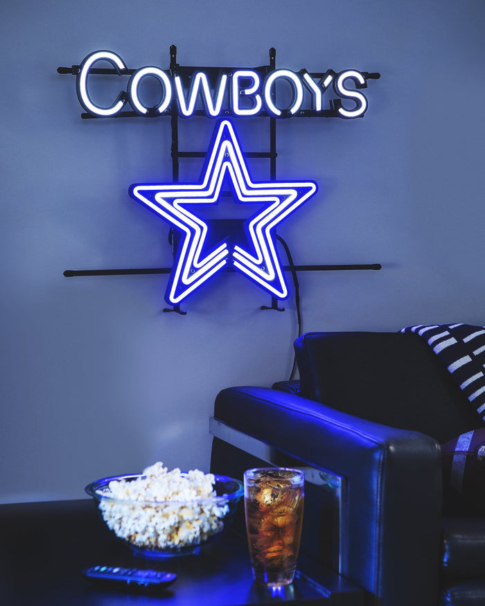 Dallas Cowboys Fancave LED Sign FOCO - FOCO.com