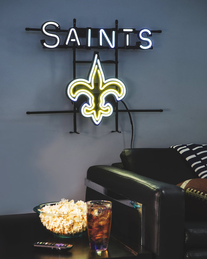 New Orleans Saints Fancave LED Sign FOCO - FOCO.com