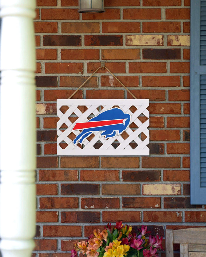 Buffalo Bills Lattice Garden Sign FOCO - FOCO.com