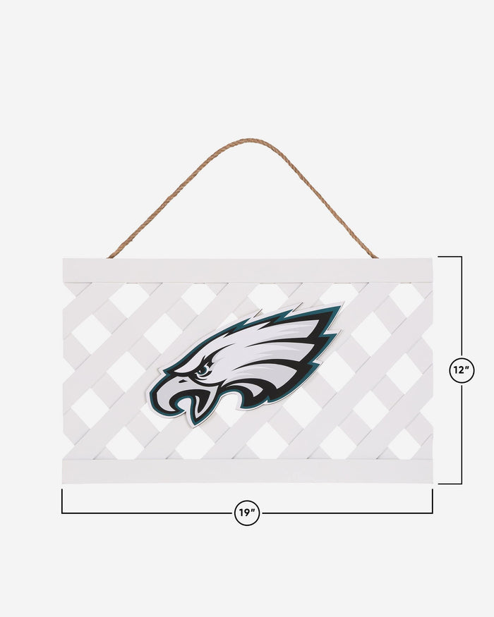 Philadelphia Eagles Lattice Garden Sign FOCO - FOCO.com