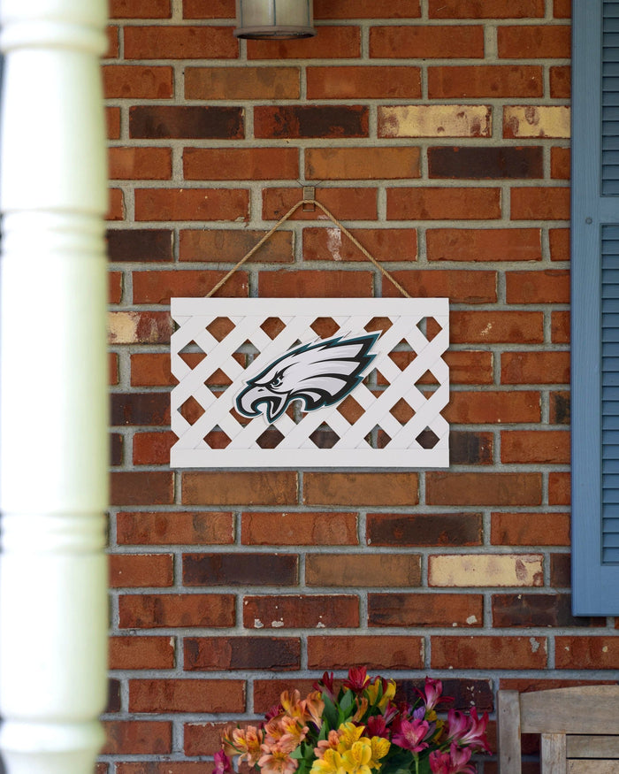 Philadelphia Eagles Lattice Garden Sign FOCO - FOCO.com