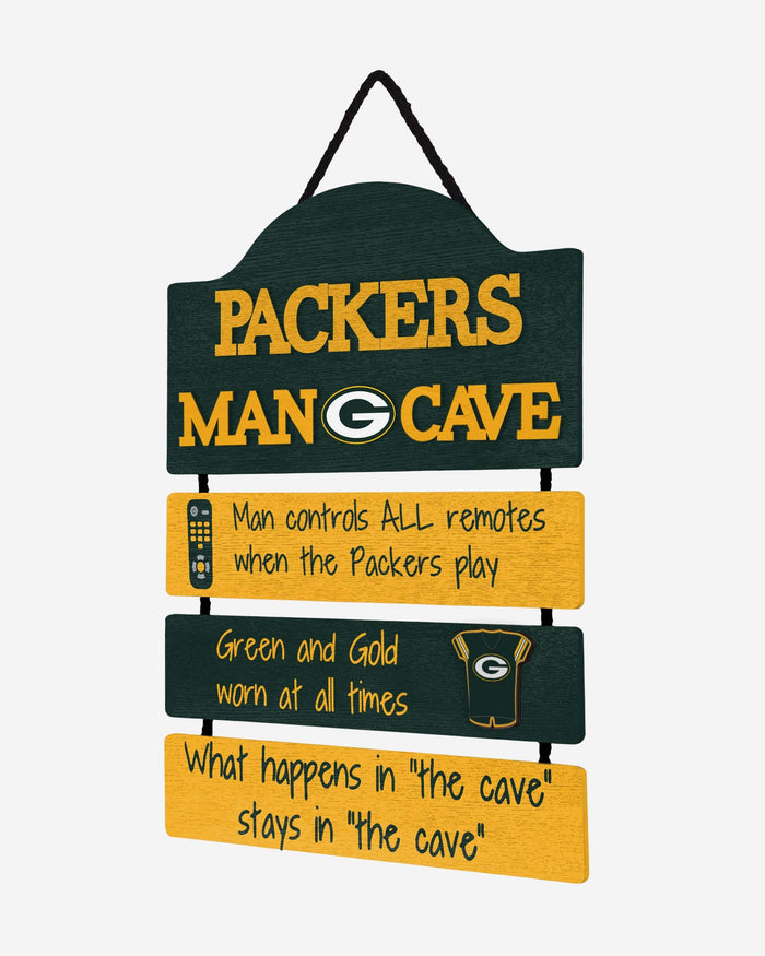 Green Bay Packers Mancave Sign FOCO - FOCO.com