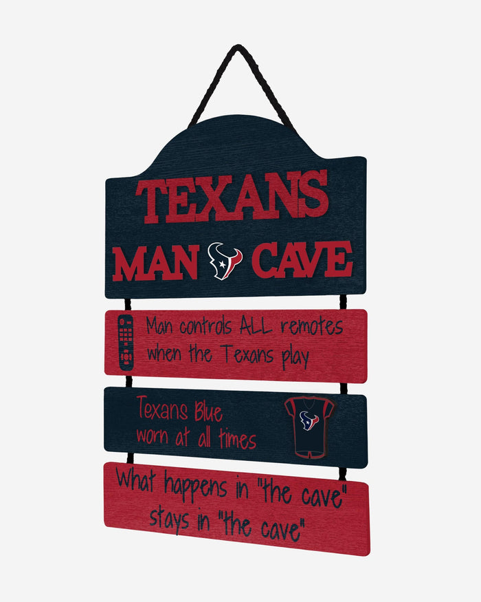 Houston Texans Mancave Sign FOCO - FOCO.com