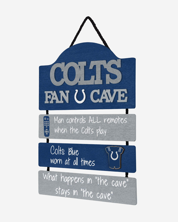 Indianapolis Colts Mancave Sign FOCO - FOCO.com