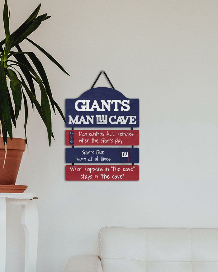 New York Giants Mancave Sign FOCO - FOCO.com