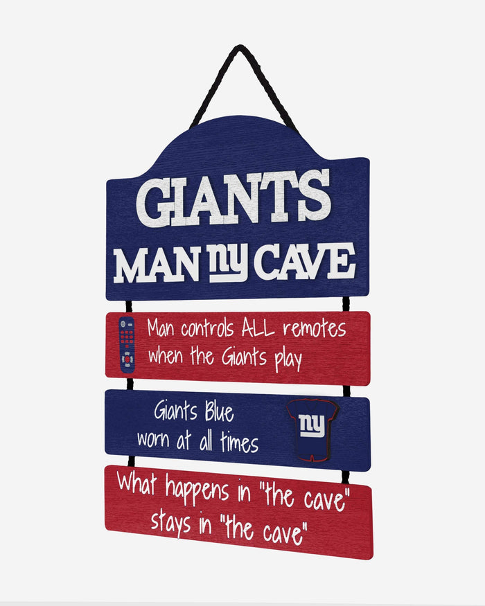 New York Giants Mancave Sign FOCO - FOCO.com