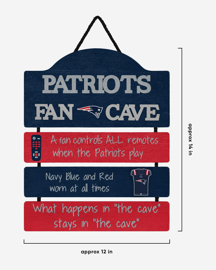 New England Patriots Mancave Sign FOCO - FOCO.com