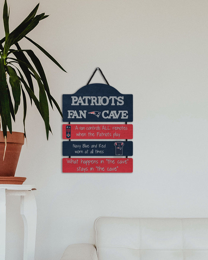 New England Patriots Mancave Sign FOCO - FOCO.com