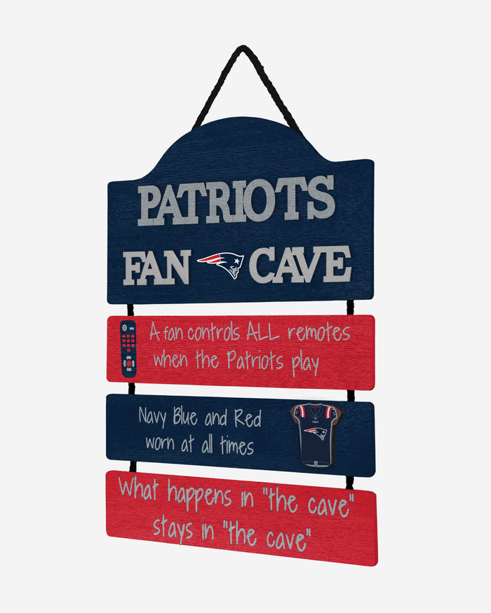 New England Patriots Mancave Sign FOCO - FOCO.com