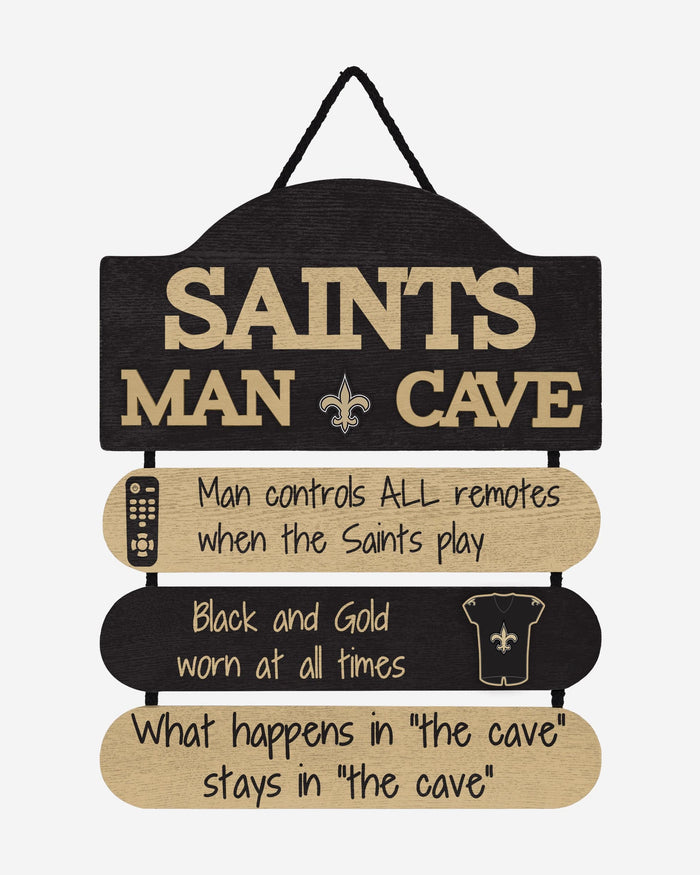 New Orleans Saints Mancave Sign FOCO - FOCO.com