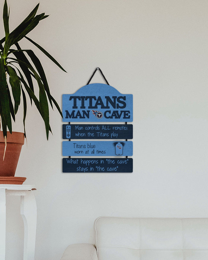 Tennessee Titans Mancave Sign FOCO - FOCO.com