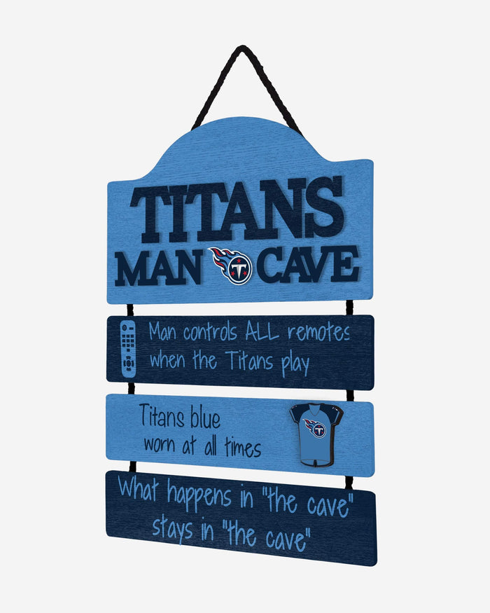 Tennessee Titans Mancave Sign FOCO - FOCO.com