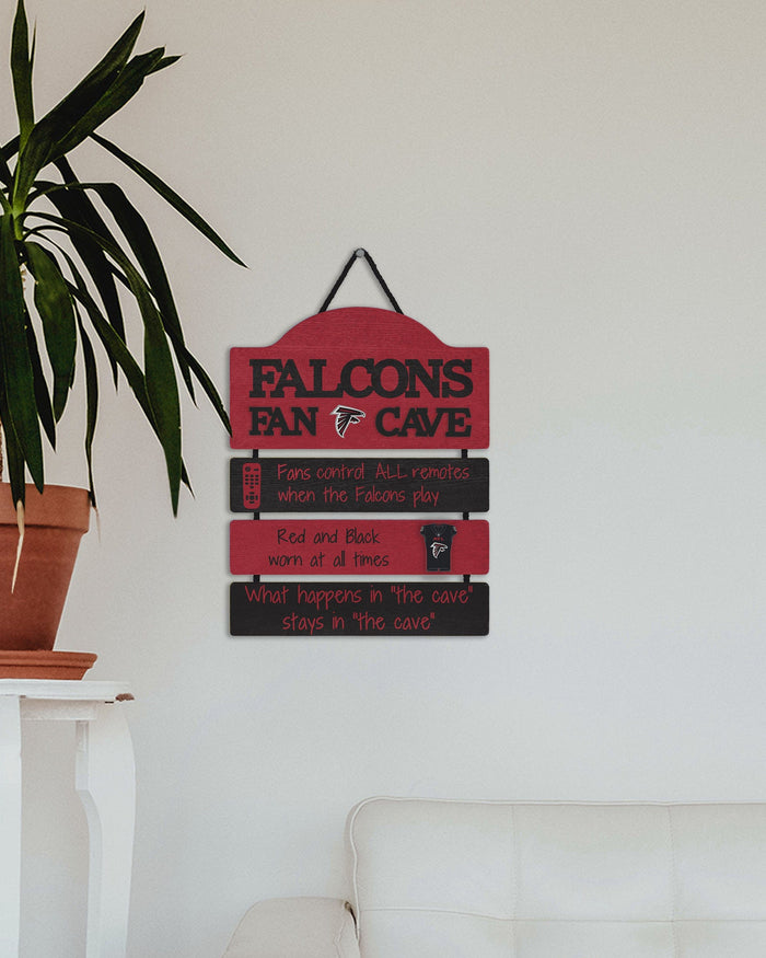 Atlanta Falcons Mancave Sign FOCO - FOCO.com