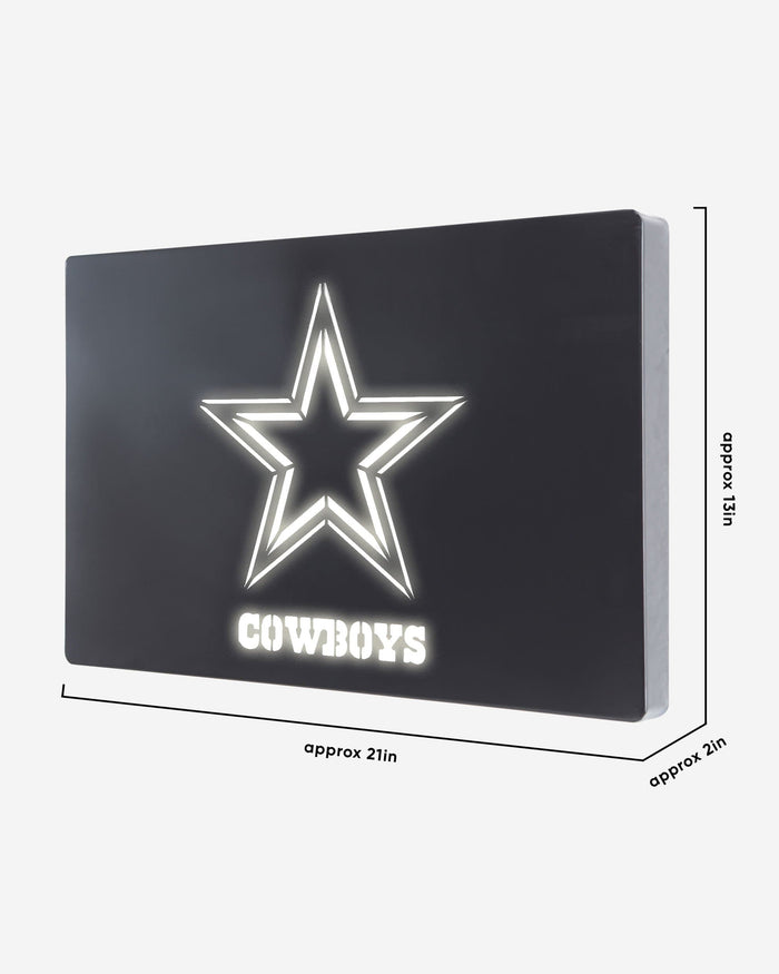 Dallas Cowboys Metal Light Up Logo Sign FOCO - FOCO.com