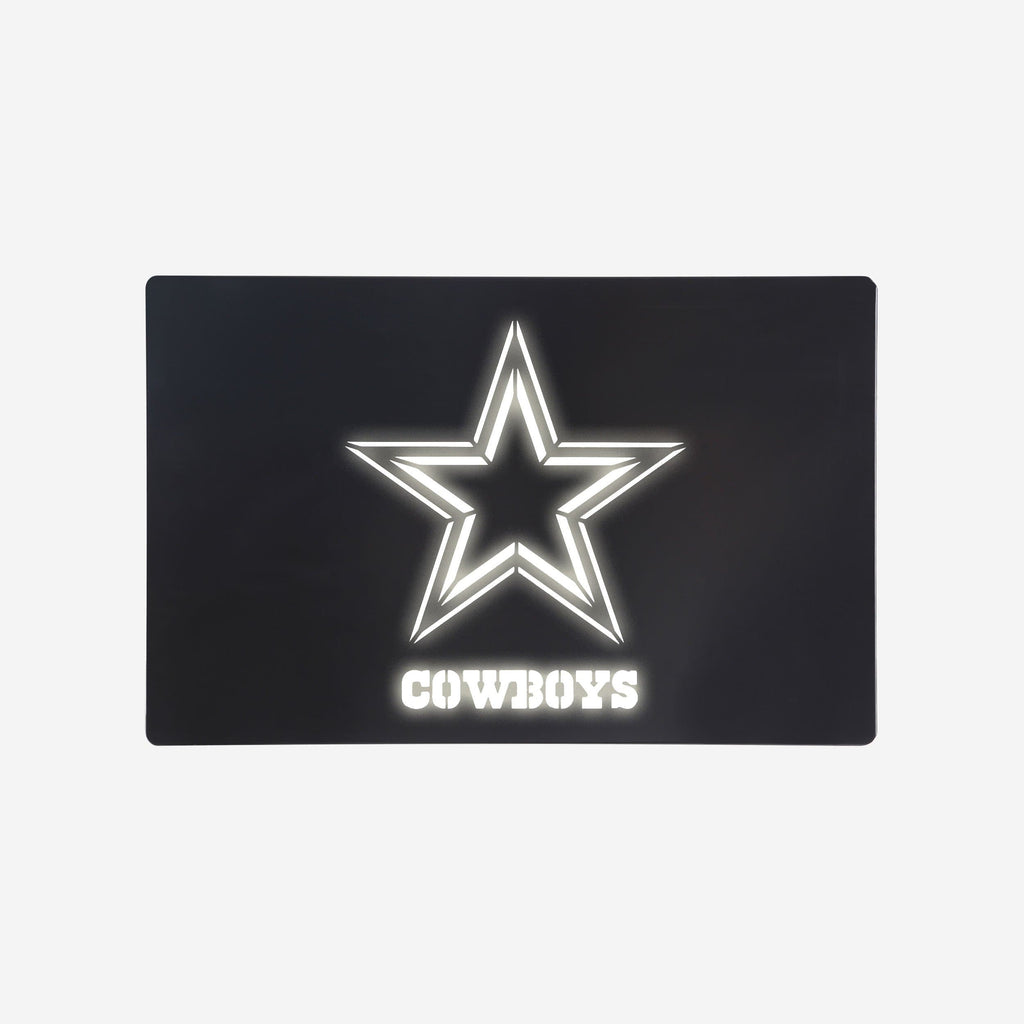 Dallas Cowboys Metal Light Up Logo Sign FOCO - FOCO.com