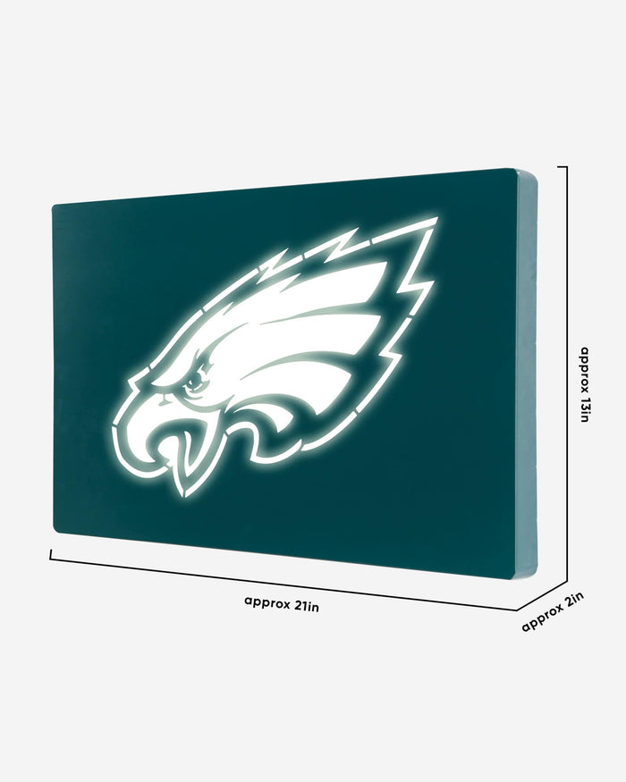 Philadelphia Eagles Metal Light Up Logo Sign FOCO - FOCO.com