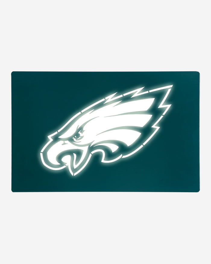 Philadelphia Eagles Metal Light Up Logo Sign FOCO - FOCO.com