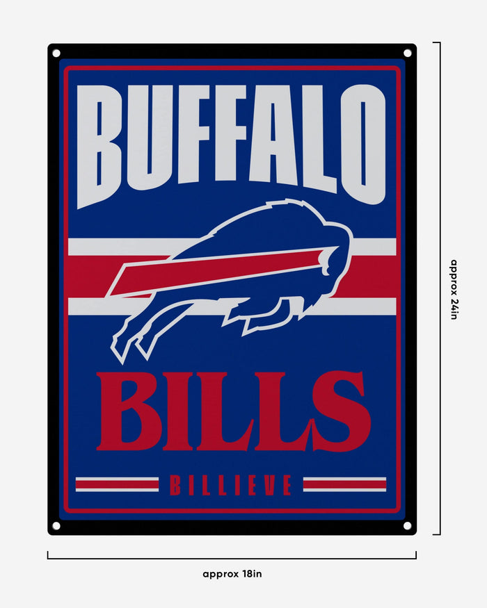 Buffalo Bills Metal Tacker Wall Sign FOCO - FOCO.com