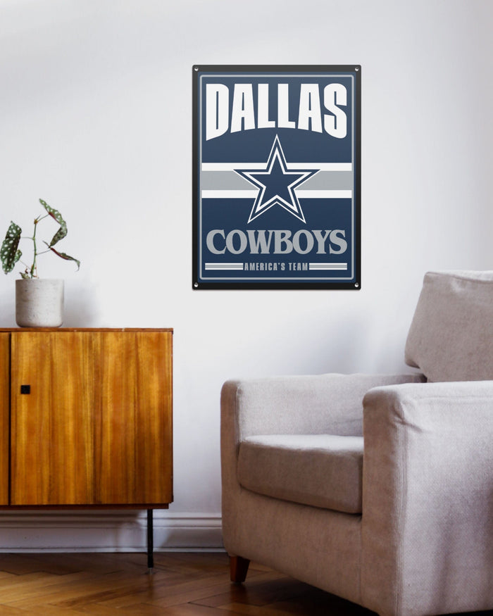 Dallas Cowboys Metal Tacker Wall Sign FOCO - FOCO.com