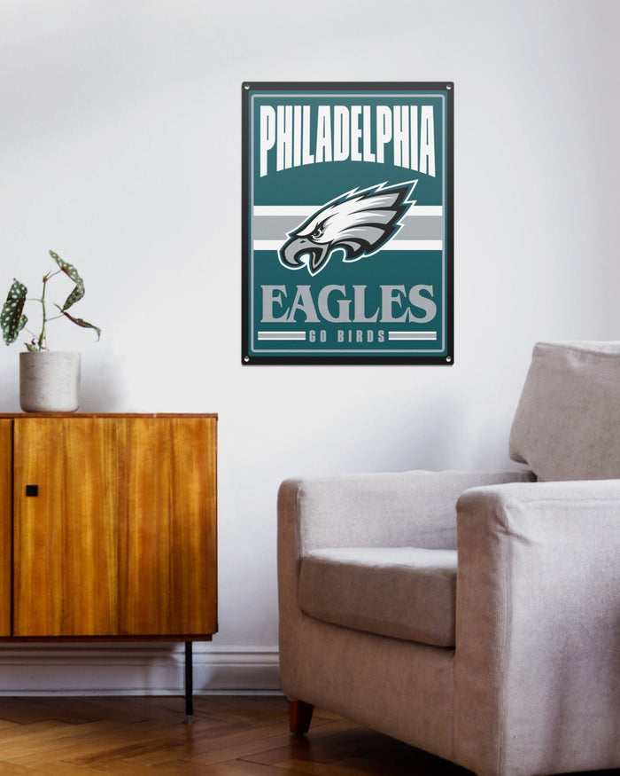 Philadelphia Eagles Metal Tacker Wall Sign FOCO - FOCO.com