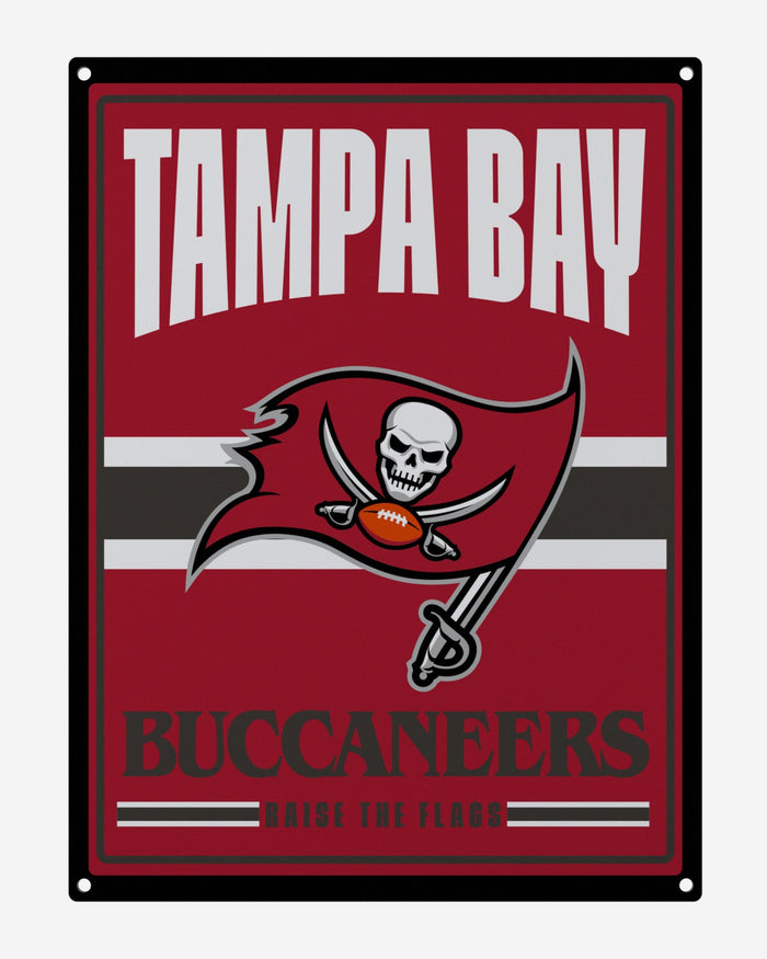 Tampa Bay Buccaneers Metal Tacker Wall Sign FOCO - FOCO.com