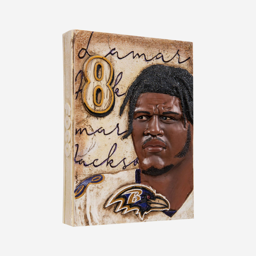 Lamar Jackson Baltimore Ravens Player Wall Plaque FOCO - FOCO.com